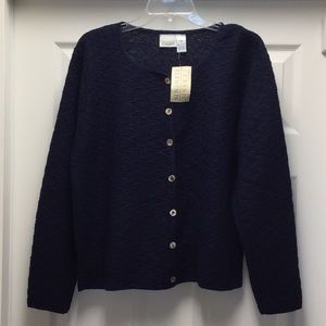 NWT-Navy Blue Women’s Sweater, SZ XL